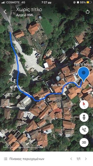 Fani'S House Villa Kastanitsa Kültér fotó